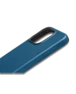 ECCO® X Bellroy telefonetuier i læder - Blå - D1