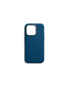 ECCO® X Bellroy coques de téléphone en cuir - Bleu - M