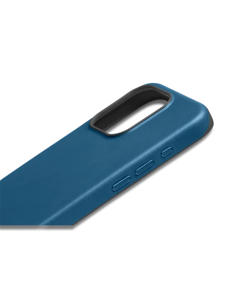 ECCO® X Bellroy Leather Phone Case - Blue - D1