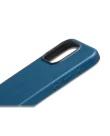 ECCO® X Bellroy telefonetuier i læder - Blå - D1