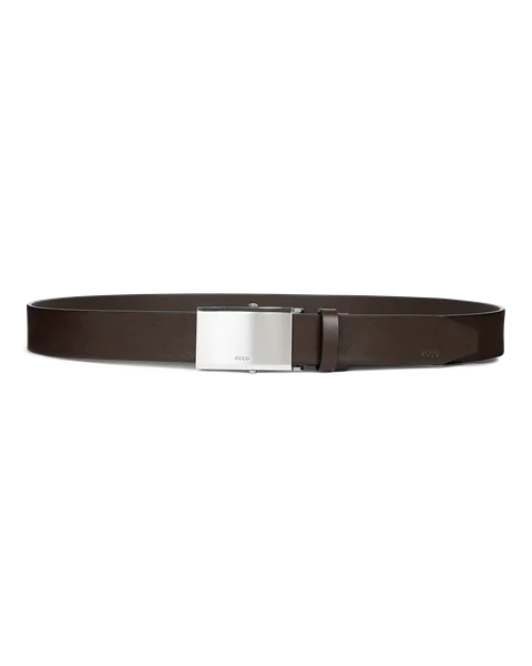 ECCO® Belts férfi elegáns állítható bőröv - Barna - M