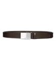 ECCO® Belts ceinture cuir réglable habillée pour homme - Marron - M