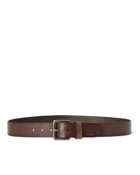 Men's ECCO® Belts Leather Belt - Brown - M