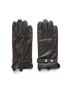 Men's ECCO® Gloves Leather Gloves - Brown - M