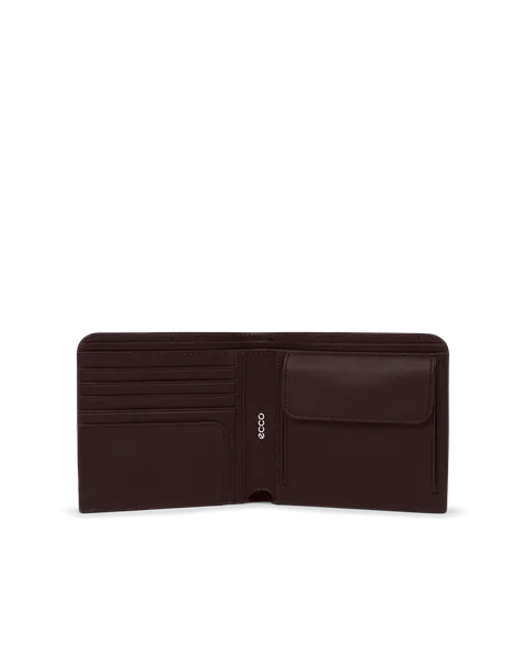 ECCO® Small Leather Wallet - Brown - D1