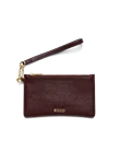 ECCO® Wristlet bőr kézitáska - Bordó - M