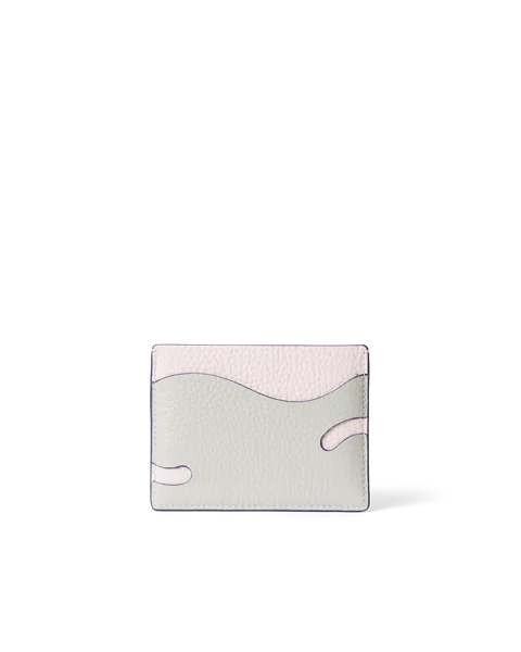 Kožené pouzdro na karty ECCO® Card Case - Šedá - B