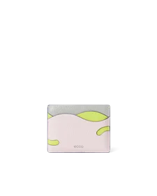 ECCO® Card Case Kartenetui aus Leder - Grau - M