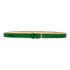 Women's ECCO® Leather Formal Plain Adjustable Belt - Green - Front