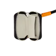 ECCO® Journey Leather Airpod Case - Orange - Birdeye