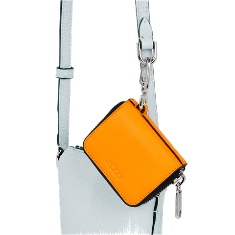 ECCO® Journey Leather Airpod Case - Orange - Lifestyle 2