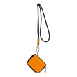ECCO® Journey Leather Airpod Case - Orange - Main
