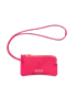 ECCO® Wristlet Clutch aus Leder - Pink - M