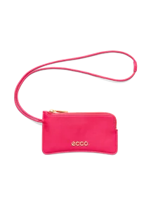 ECCO® Wristlet clutchveske i skinn - Pink - M