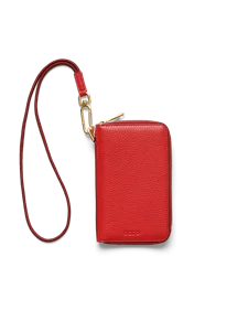 ECCO® Wallet pochette portefeuille en cuir - Rouge - M