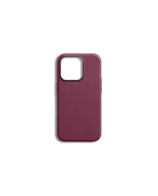 ECCO® X Bellroy coques de téléphone en cuir - Rouge - M