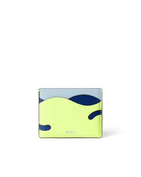 ECCO® Card Case étui pour cartes en cuir - Jaune - M