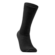 ECCO® Classic férfi mintás rövid szárú zokni - Fekete - Main