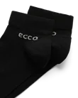 ECCO® Longlife unisex rövid szárú zokni (2db) - FEKETE  - D1