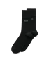 ECCO® Longlife chaussettes mi-hautes unisex - Noir - M