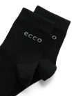 Unisex ECCO® Play Long-Life Mid-Cut Socks (2-Pack) - Black - D1