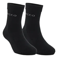 Unisex ponožky střední délky (balení po 2 párech) ECCO® Play - Černá - Main