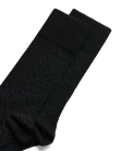 Pánske stredné ponožky so vzorom ECCO® Classic - Čierna - D1