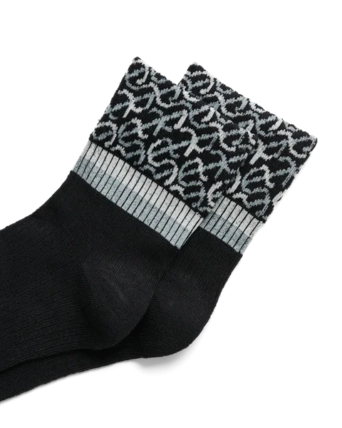 Women's ECCO® Ankle Socks - Black - D1