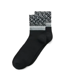 Women's ECCO® Ankle Socks - Black - M