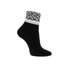 ECCO® ženske čarape do gležnja - Crno - Main