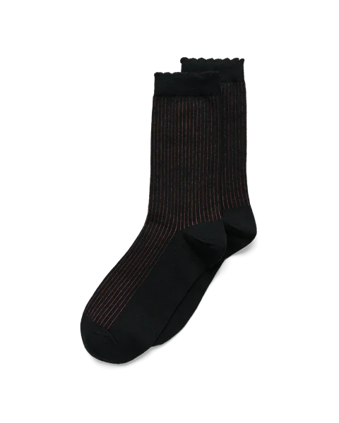 ECCO® tamprios kojinės iki pusės blauzdų moterims - Juodas - M