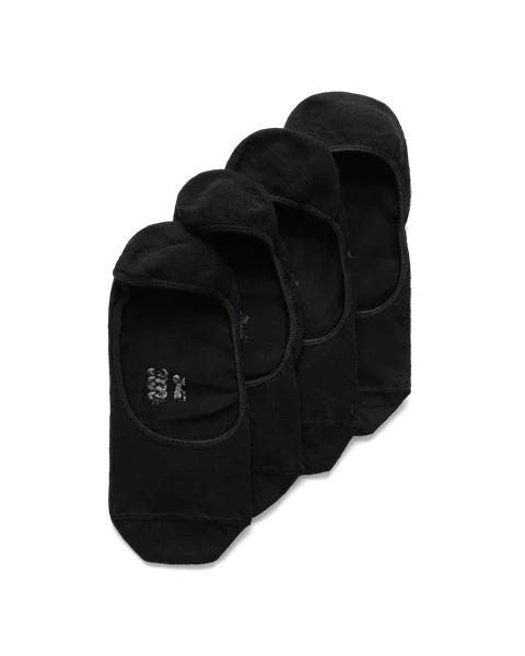 ECCO® Unisex lage sokken (2-Pack) - Zwart - M
