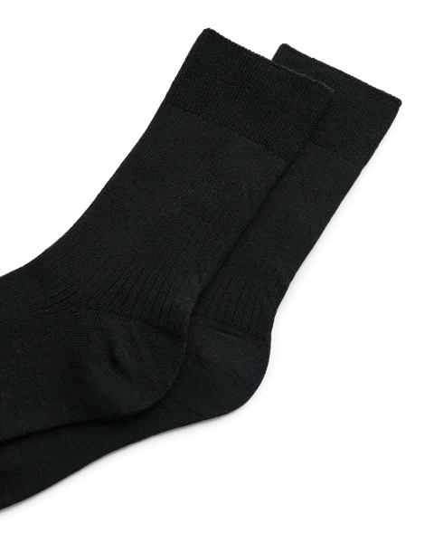 ECCO® rantuotos kojinės iki pusės blauzdų moterims - Juodas - D2