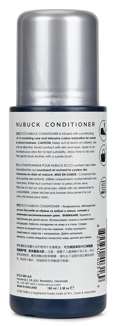 ECCO Nubuck Conditioner - Schwarz - Back