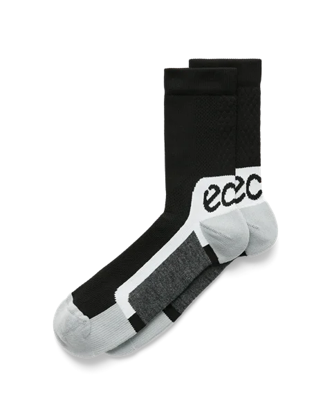 Unisex funkční ponožky střední délky ECCO® Tech - Černá - M
