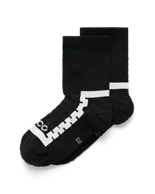 ECCO® Unisex mid-cut sokken - Zwart - M