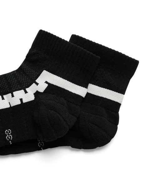 ECCO® praktiškos kojinės iki kulkšnių unisex - Juodas - D1
