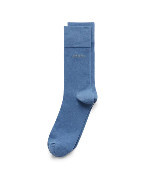 ECCO® Casual unisex halvhøye sokker - Blå - M