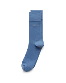 ECCO® Casual Unisex Halbhohe Socken - Blau - M