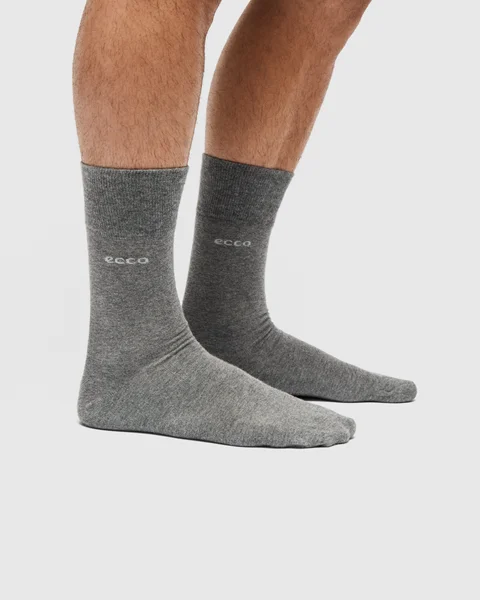 Unisex ECCO® Longlife Mid-Cut Socks - Blue - Lifestyle_Image_1