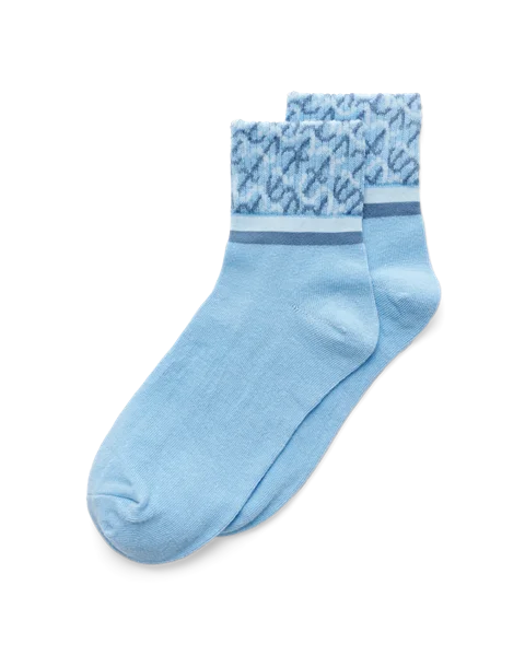 Dámske členkové ponožky ECCO® - Modrá - M