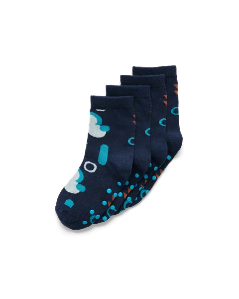 ECCO® unisex halvhøye sokker - Blå - D2