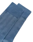 ECCO® Casual chaussettes mi-hautes côtelées pour homme - Bleu - D1