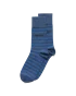 Men's ECCO® Striped Mid-Cut Socks - Blue - M