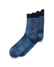 ECCO® chaussettes mi-hautes fonctionnelles unisex - Bleu - M