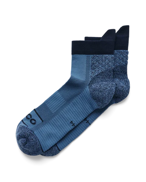 Unisex ECCO® Functional Ankle Socks - Blue - M