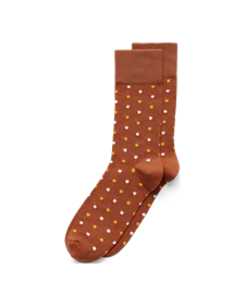 Meias bolinhas homem ECCO® Classic - Castanho - M