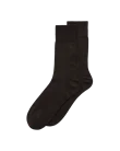 ECCO® chaussettes mi-hautes côtelées pour homme - Marron - M