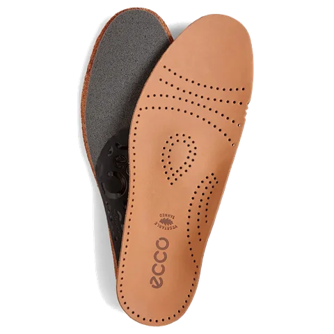Damskie wkładki premium do butów ECCO® Support - Brązowy - Front