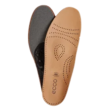 Męskie wkładki premium do butów ECCO® Support - Brązowy - Front